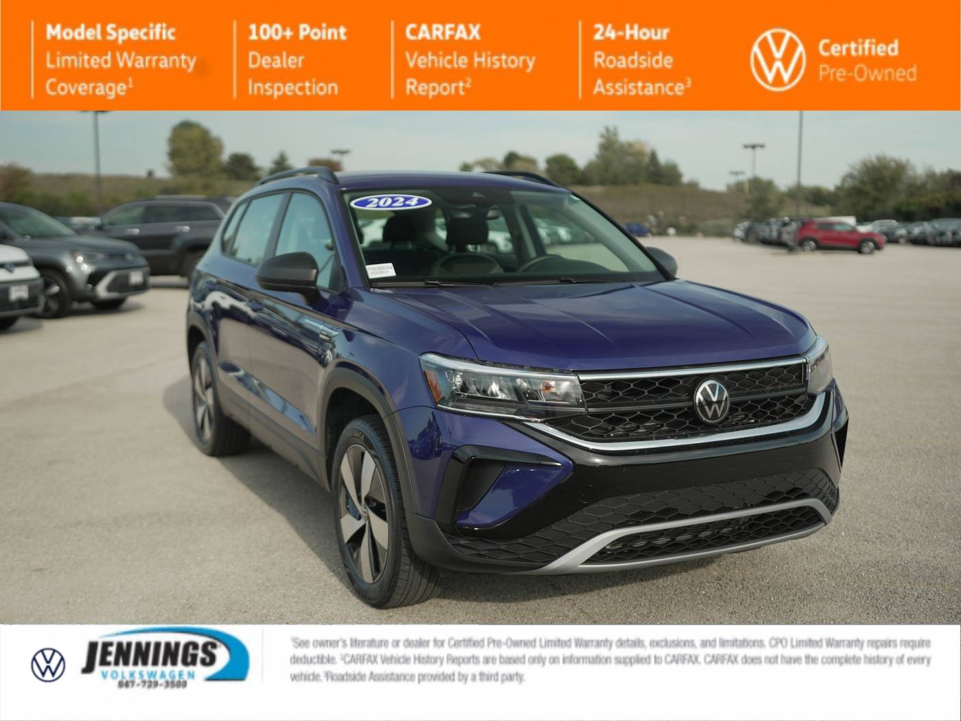 2024 Volkswagen Taos S — SUV — 19,854 mi — Glenview, IL