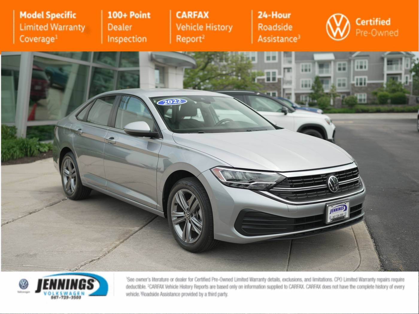2022 Volkswagen Jetta SE — Sedan — 13,183 mi — Glenview, IL