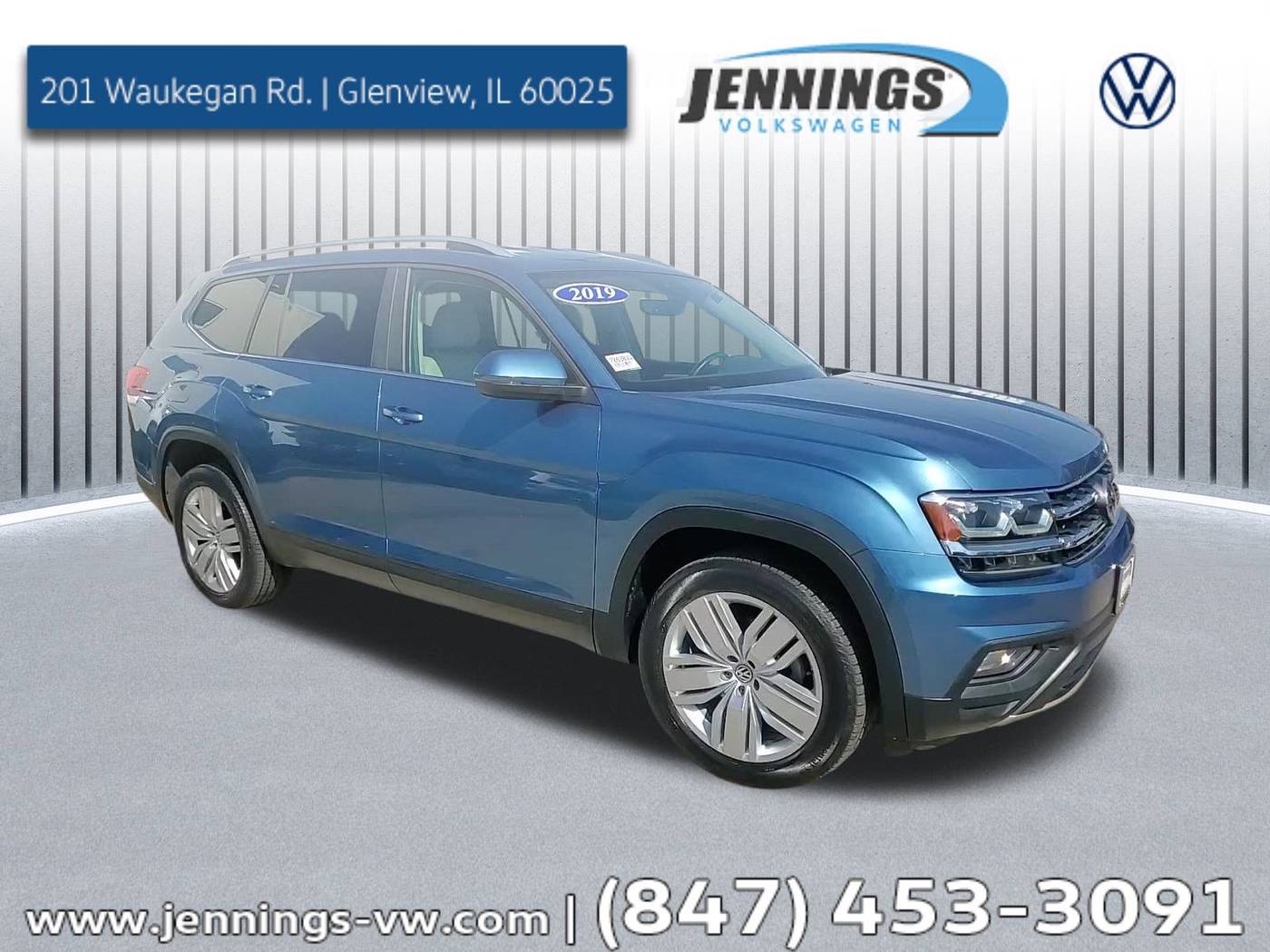 2019 Volkswagen Atlas SE with Technology — SUV — 36,885 mi — Glenview, IL