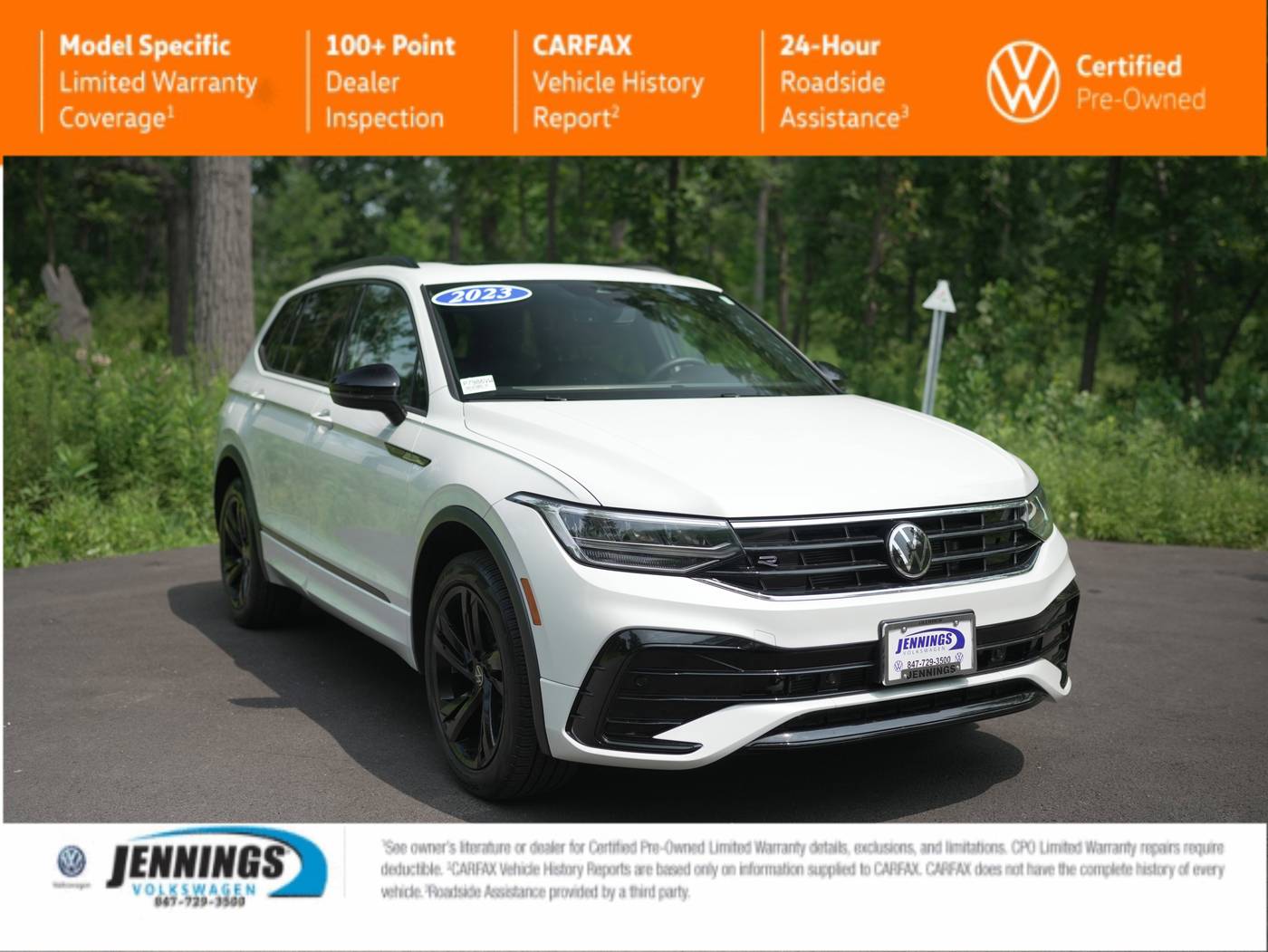 2023 Volkswagen Tiguan SE R-Line Black — SUV — 22,902 mi — Glenview, IL