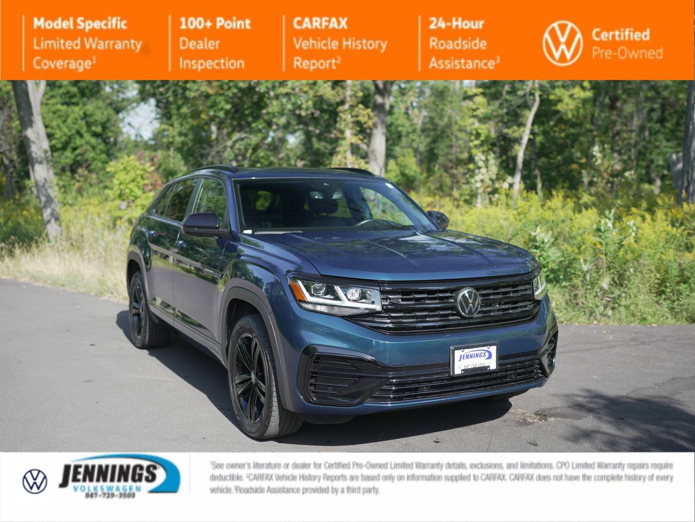 2023 Volkswagen Atlas Cross Sport SEL R-Line Black — SUV — 21,105 mi — Glenview, IL