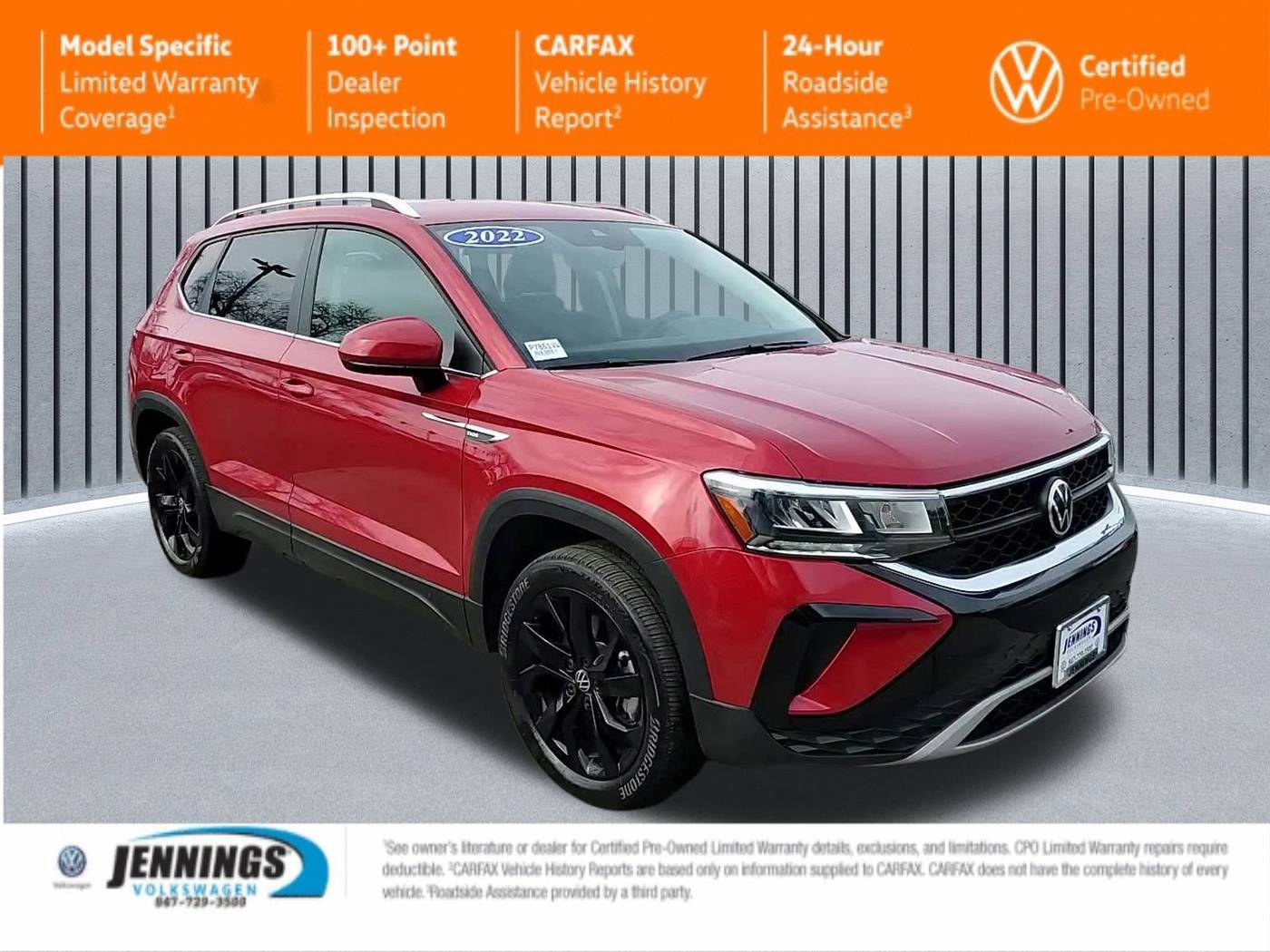 2022 Volkswagen Taos SE — SUV — 19,879 mi — Glenview, IL