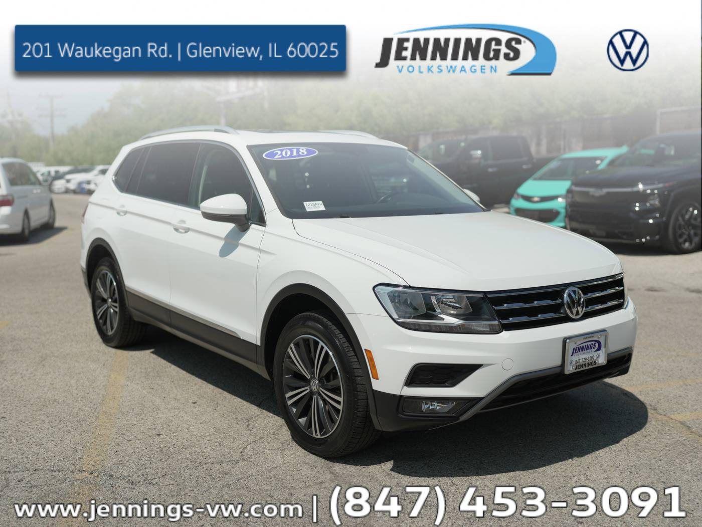 2018 Volkswagen Tiguan SEL — SUV — 45,679 mi — Glenview, IL