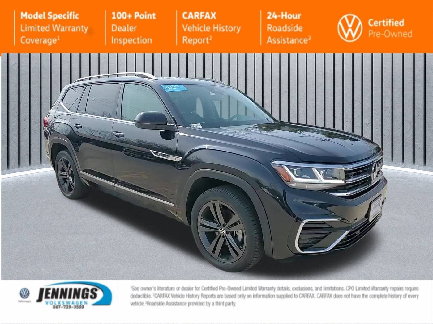 2022 Volkswagen Atlas SEL R-Line — SUV — 27,416 mi — Glenview, IL
