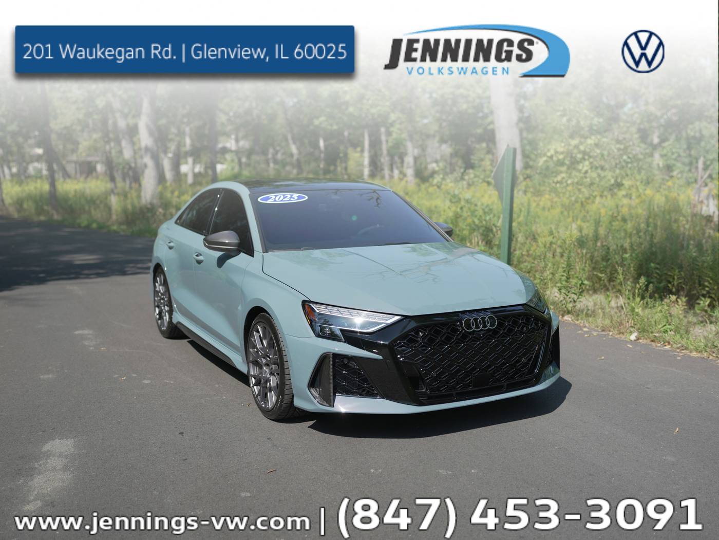 2025 Audi RS 3 Standard — Sedan — 1,717 mi — Glenview, IL