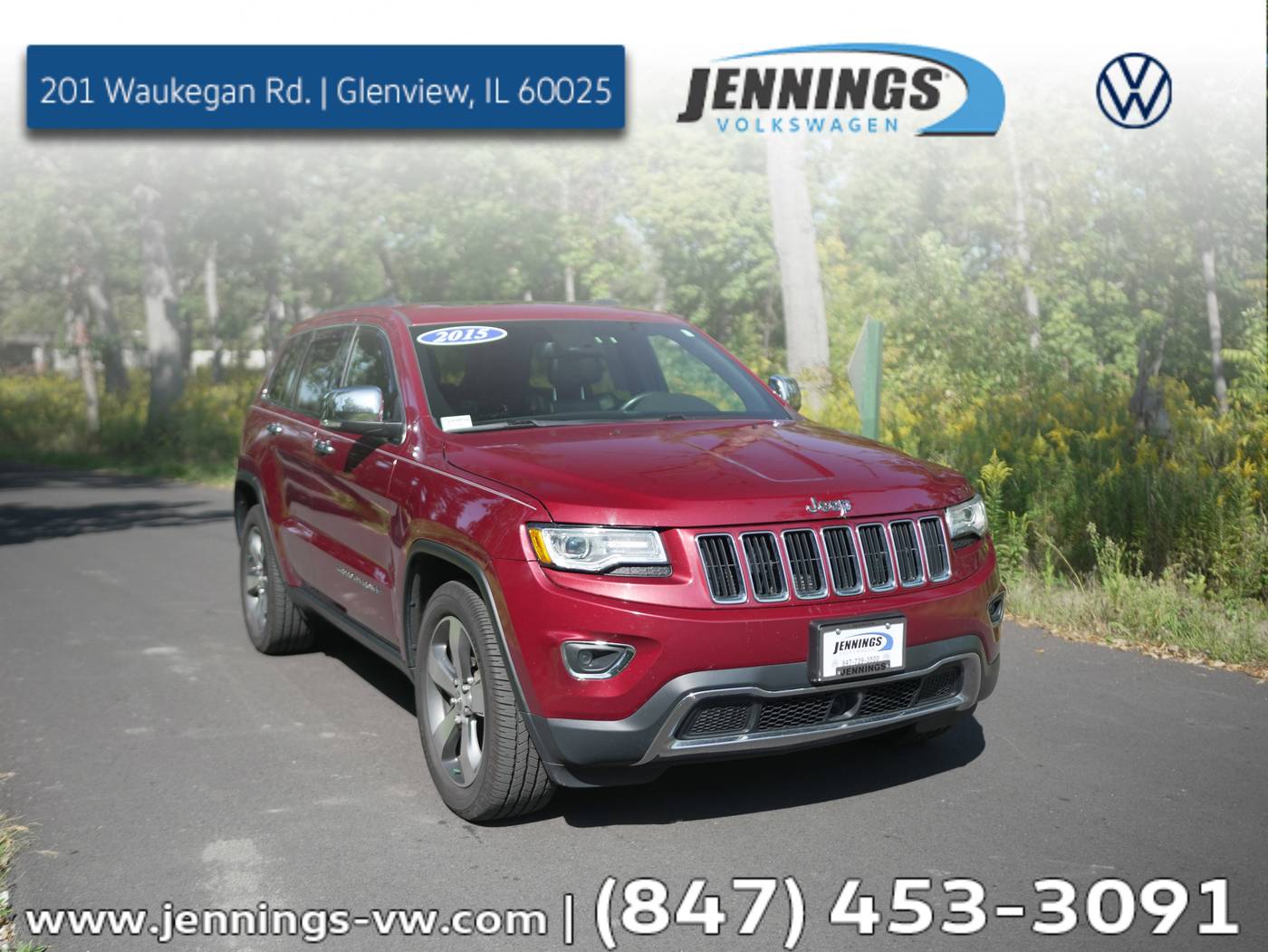 2015 Jeep Grand Cherokee Limited — SUV — 96,939 mi — Glenview, IL