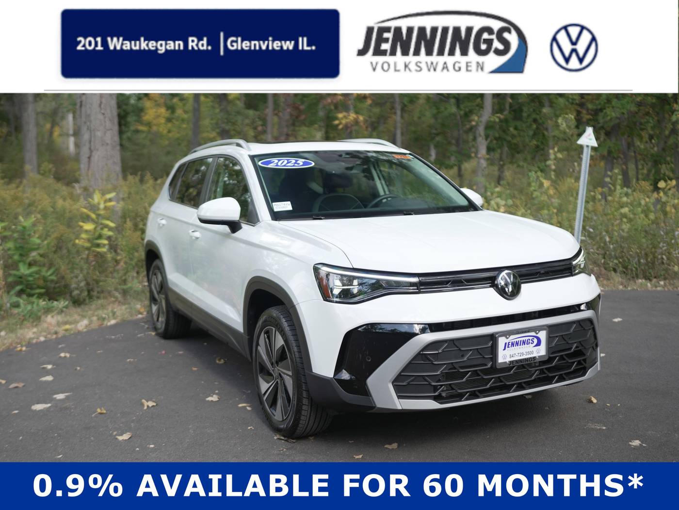 2025 Volkswagen Taos SE — SUV — 9,345 mi — Glenview, IL