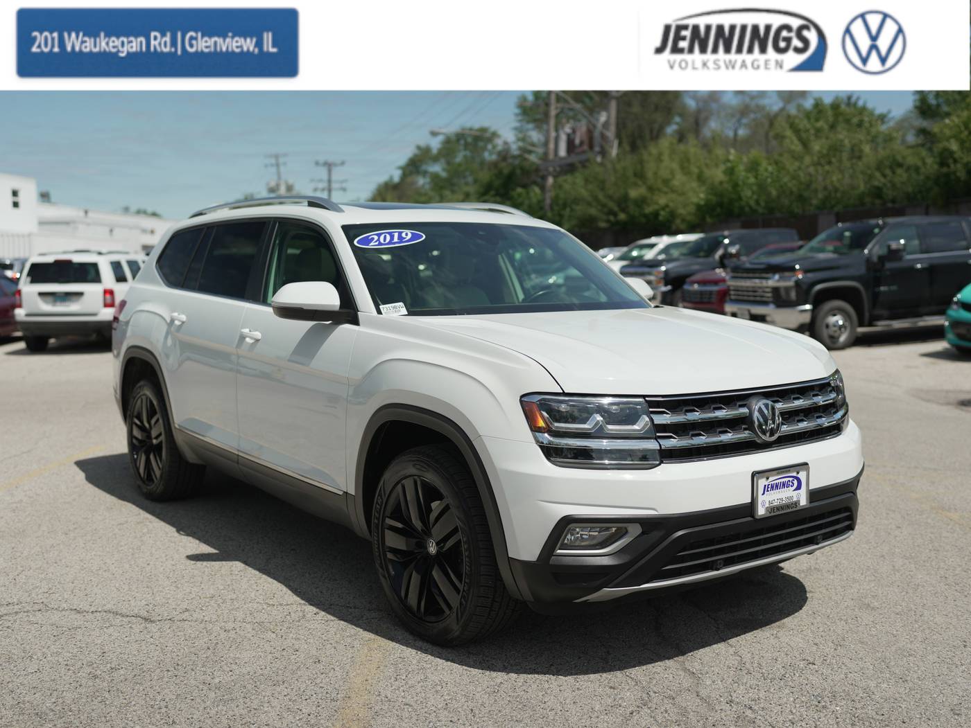 2019 Volkswagen Atlas SEL — SUV — 53,339 mi — Glenview, IL