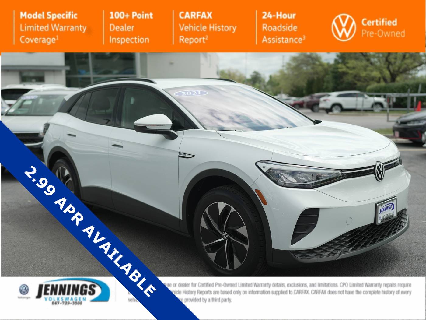2021 Volkswagen ID.4 Pro — SUV — 11,464 mi — Glenview, IL