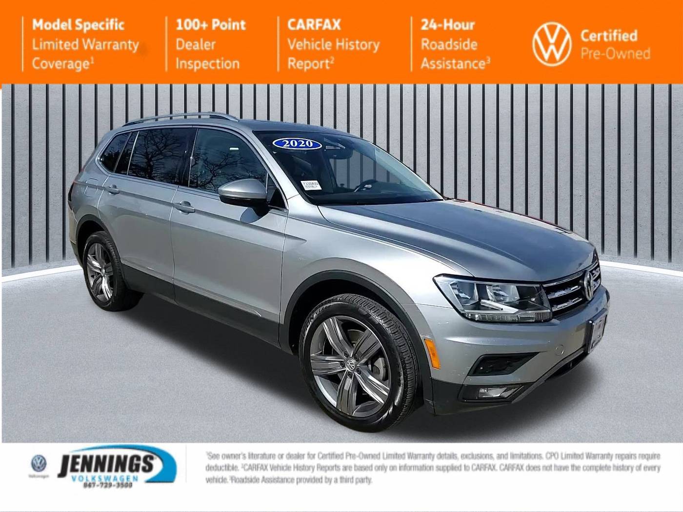 2020 Volkswagen Tiguan SE — SUV — 43,501 mi — Glenview, IL