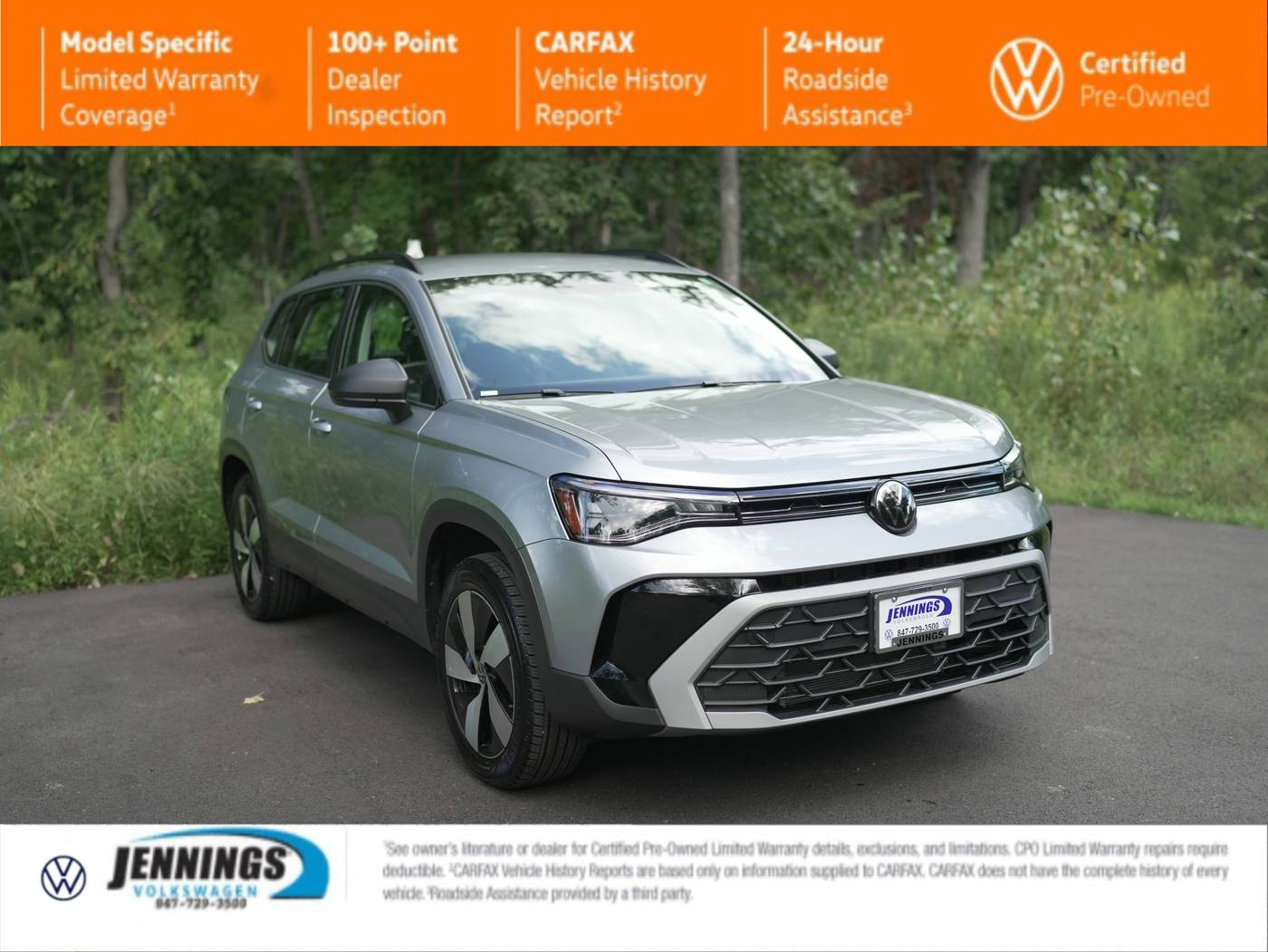 2025 Volkswagen Taos S — SUV — 11,353 mi — Glenview, IL