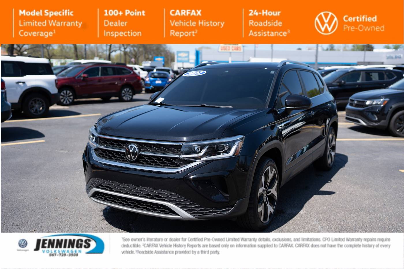 2022 Volkswagen Taos SEL — SUV — 34,709 mi — Glenview, IL