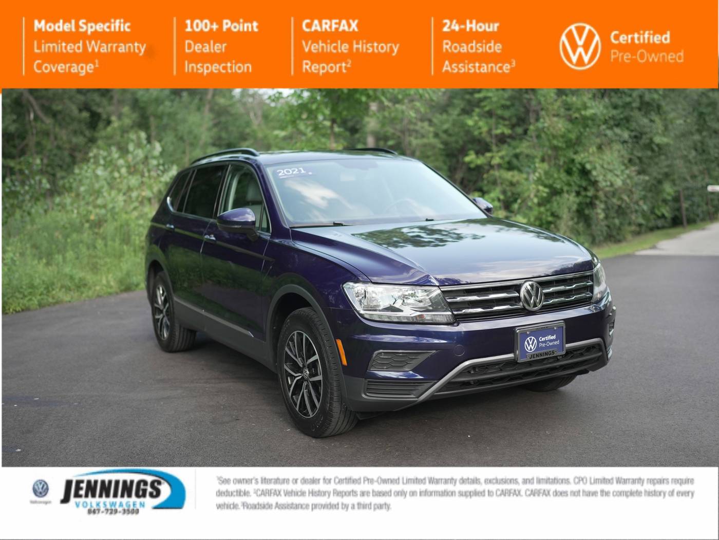 2021 Volkswagen Tiguan SE — SUV — 26,163 mi — Glenview, IL