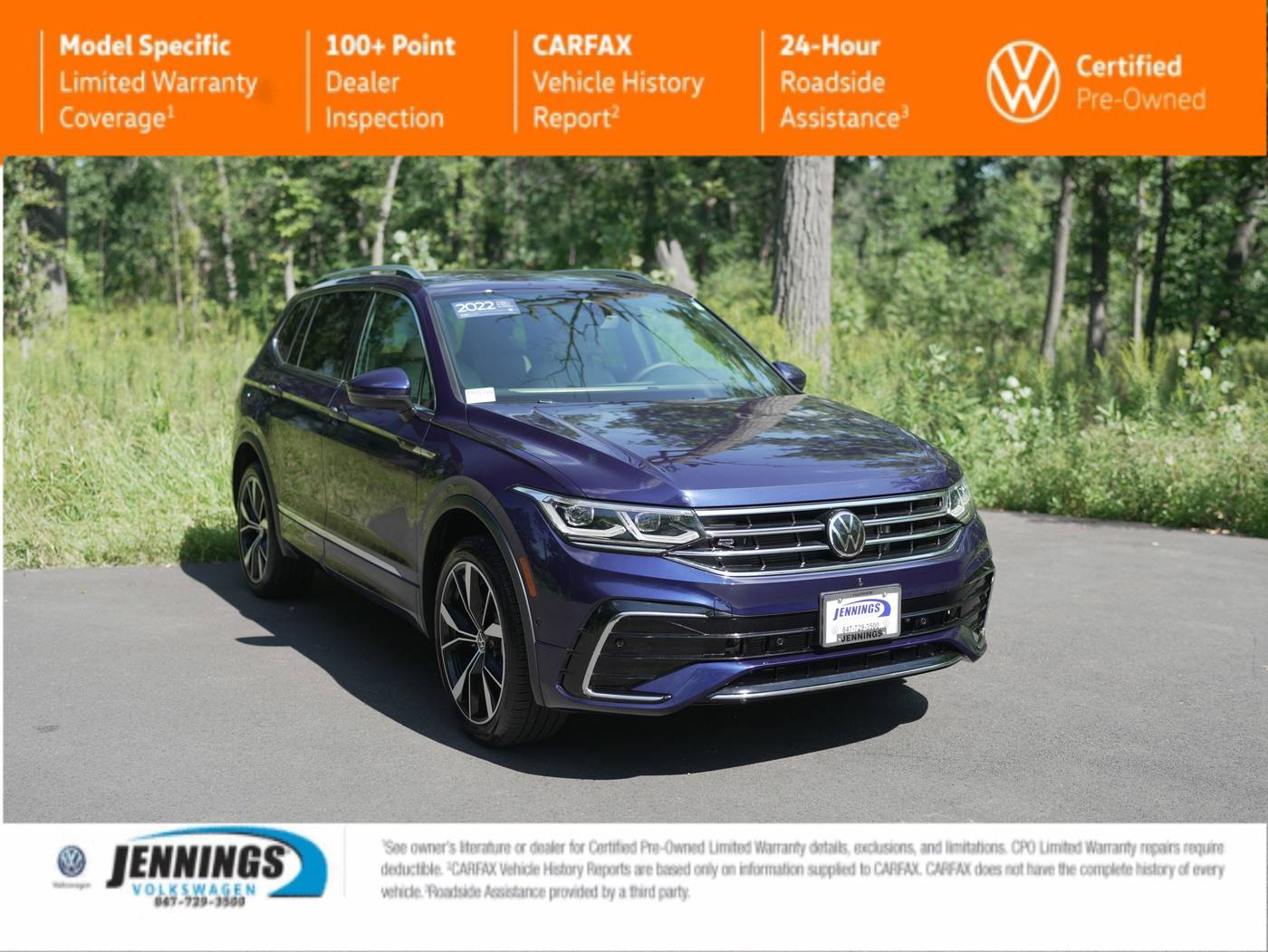 2022 Volkswagen Tiguan SEL R-Line — SUV — 28,485 mi — Glenview, IL