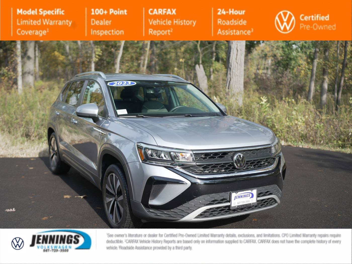 2023 Volkswagen Taos SE — SUV — 20,162 mi — Glenview, IL
