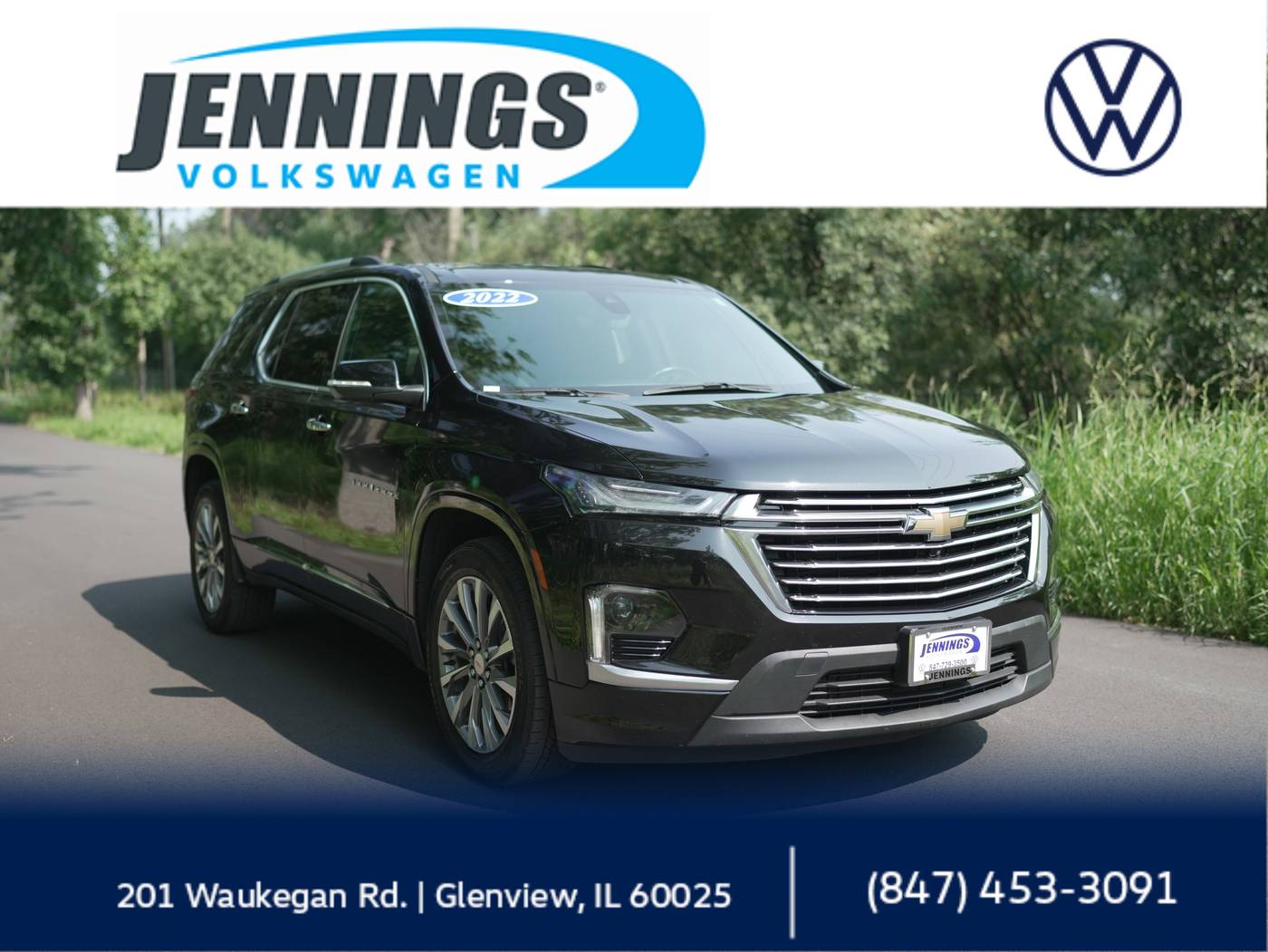 2022 Chevrolet Traverse Premier — SUV — 34,695 mi — Glenview, IL