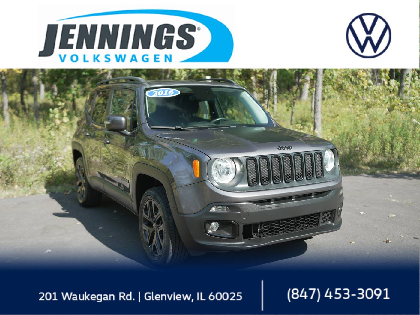 2016 Jeep Renegade Justice — SUV — 96,930 mi — Glenview, IL