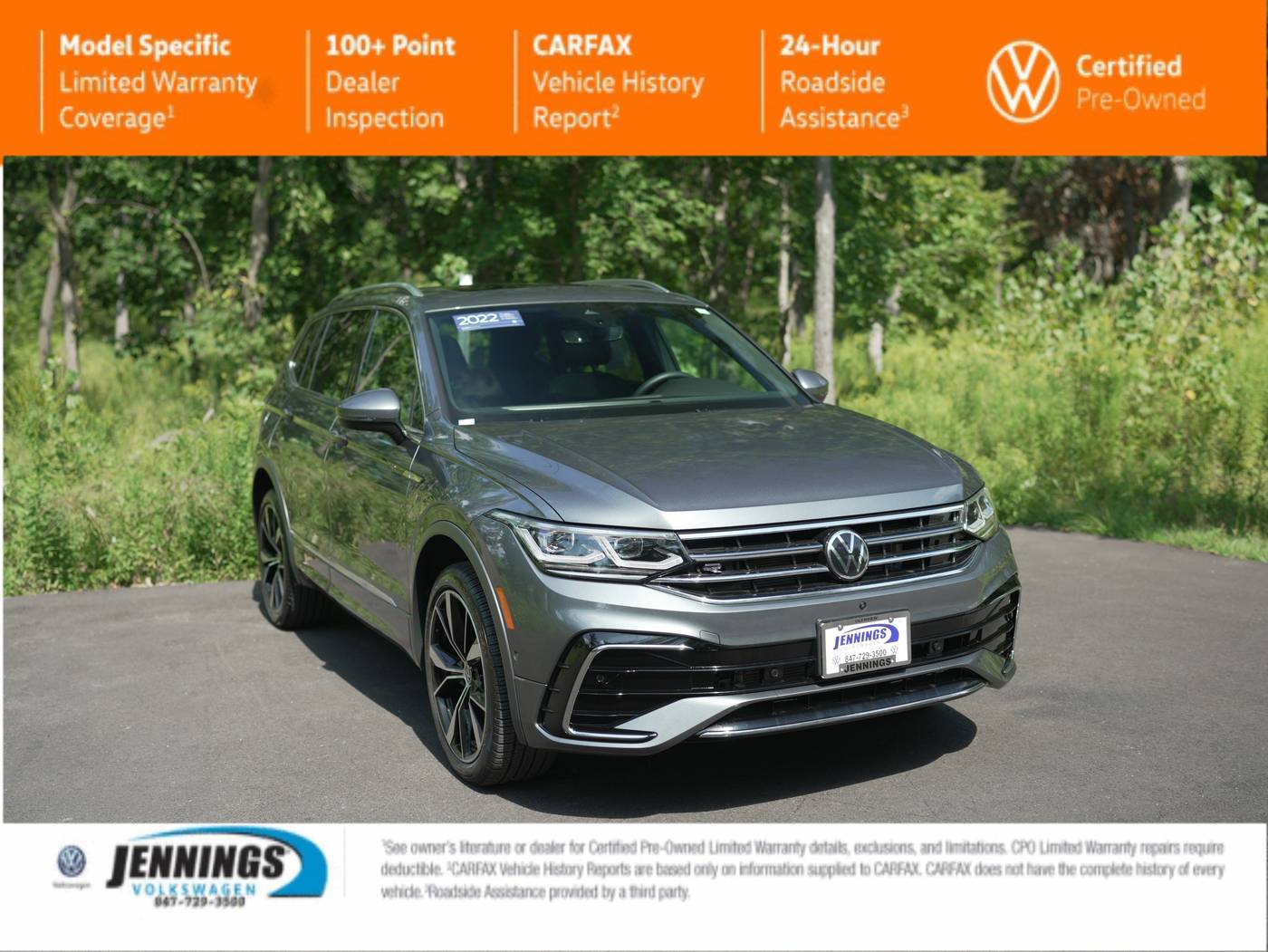2022 Volkswagen Tiguan SEL R-Line — SUV — 11,131 mi — Glenview, IL