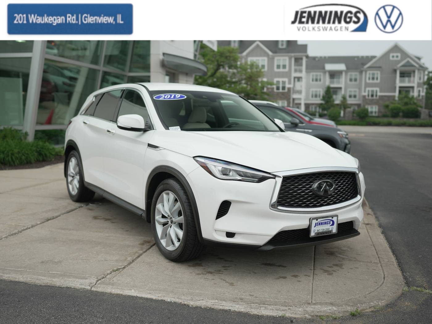 2019 INFINITI QX50 PURE — SUV — 52,538 mi — Glenview, IL