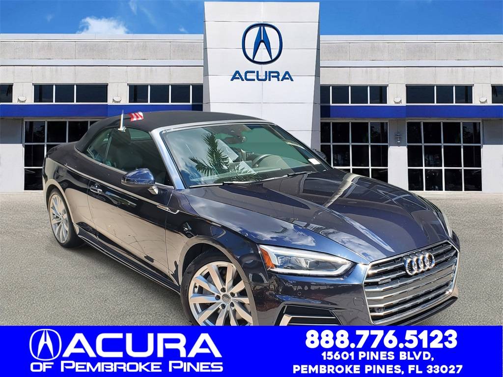 2018 Audi A5 Premium Plus — Convertible — 43,522 mi — Pembroke Pines, FL
