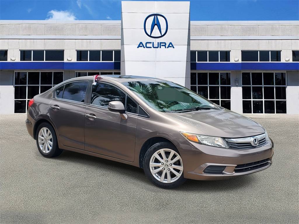2012 Honda Civic EX — Sedan — 140,874 mi — Pembroke Pines, FL