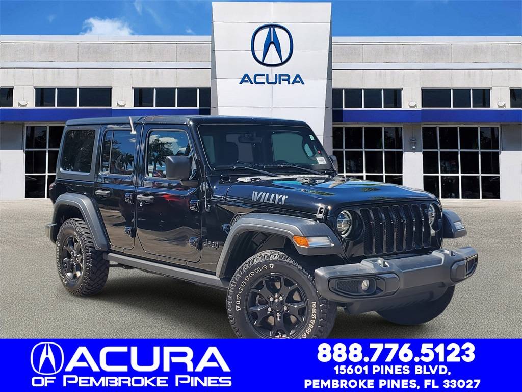 2021 Jeep Wrangler Willys — SUV — 53,251 mi — Pembroke Pines, FL