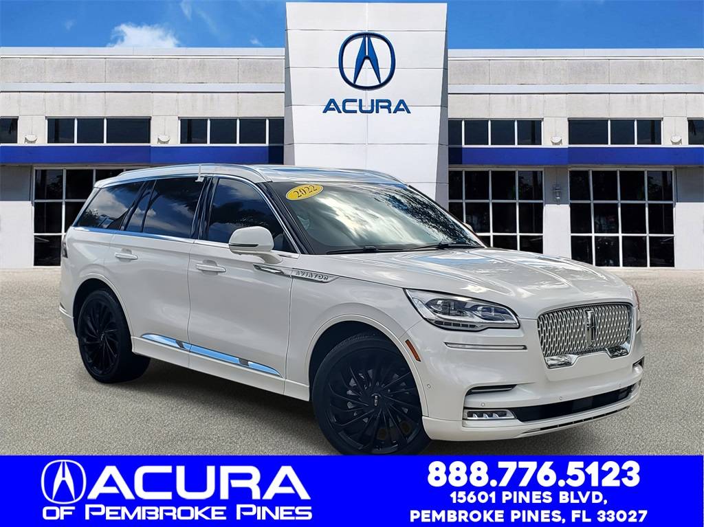 2022 Lincoln Aviator Reserve — SUV — 54,029 mi — Pembroke Pines, FL