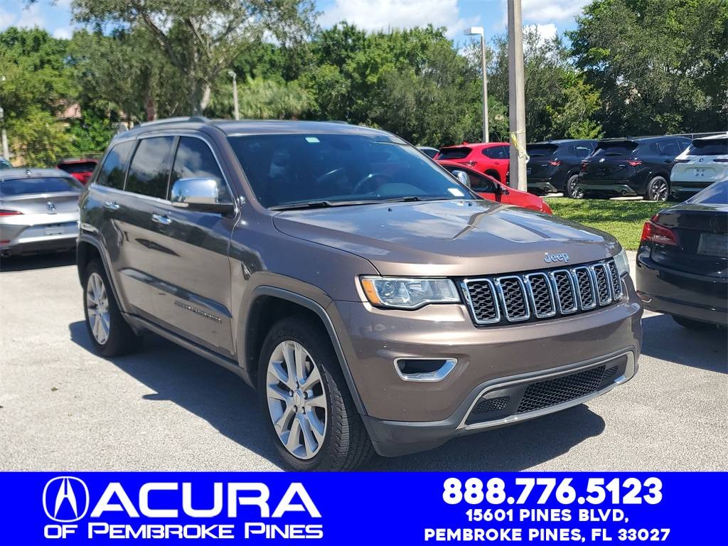2017 Jeep Grand Cherokee Limited — SUV — 118,507 mi — Pembroke Pines, FL