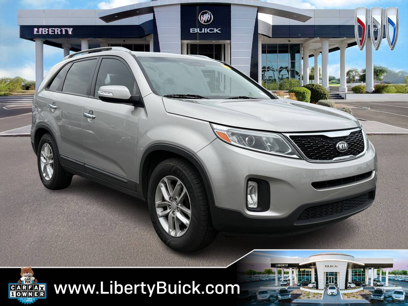 2014 Kia Sorento LX — SUV — 128,881 mi — Peoria, AZ