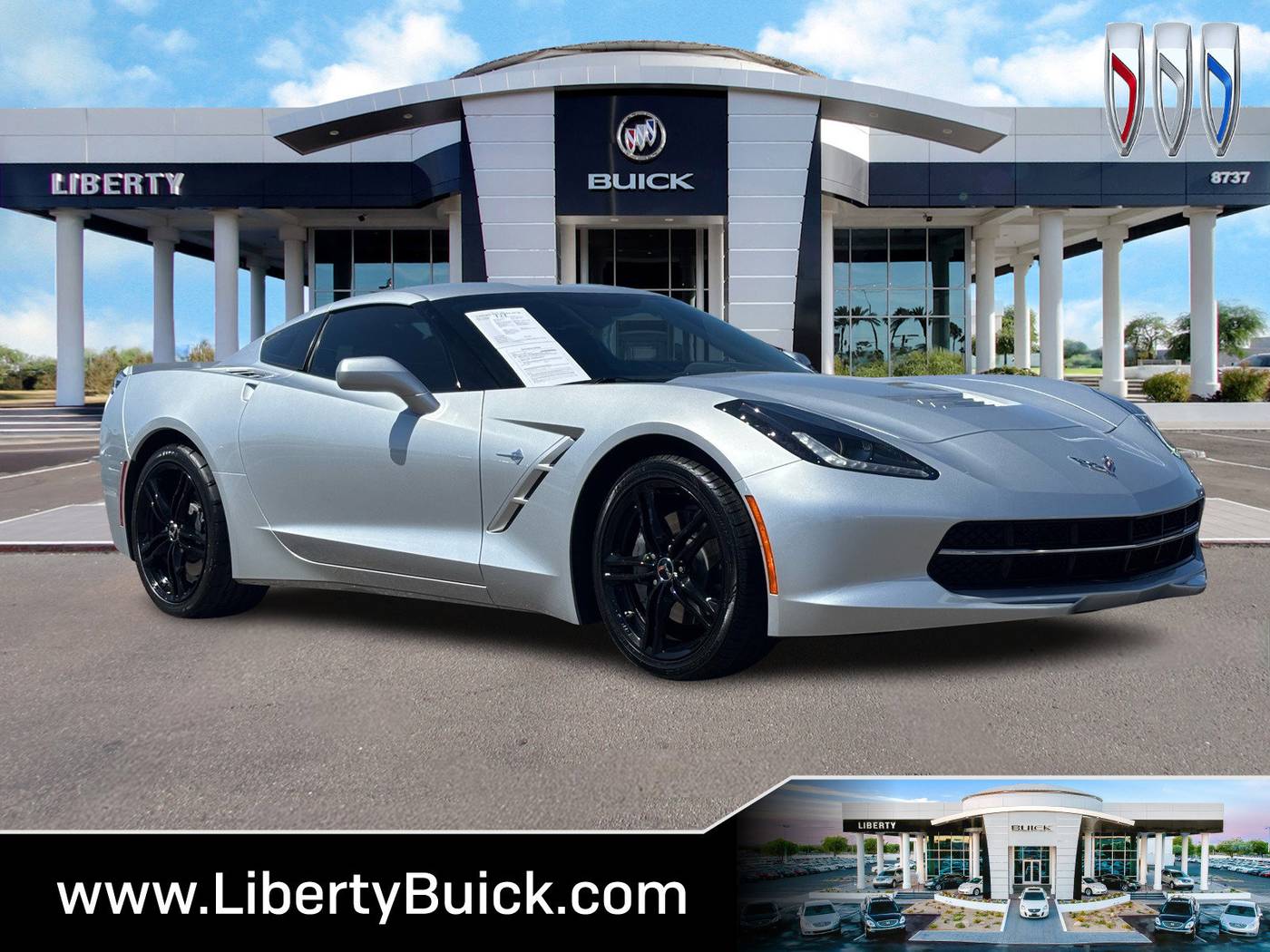 2016 Chevrolet Corvette 1LT — Coupe — 42,222 mi — Peoria, AZ