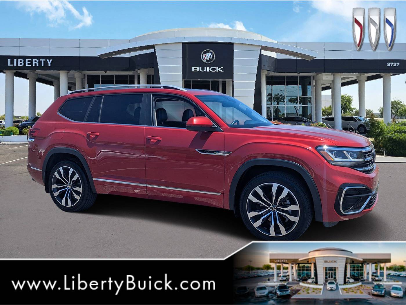 2021 Volkswagen Atlas SEL R-Line — SUV — 37,200 mi — Peoria, AZ