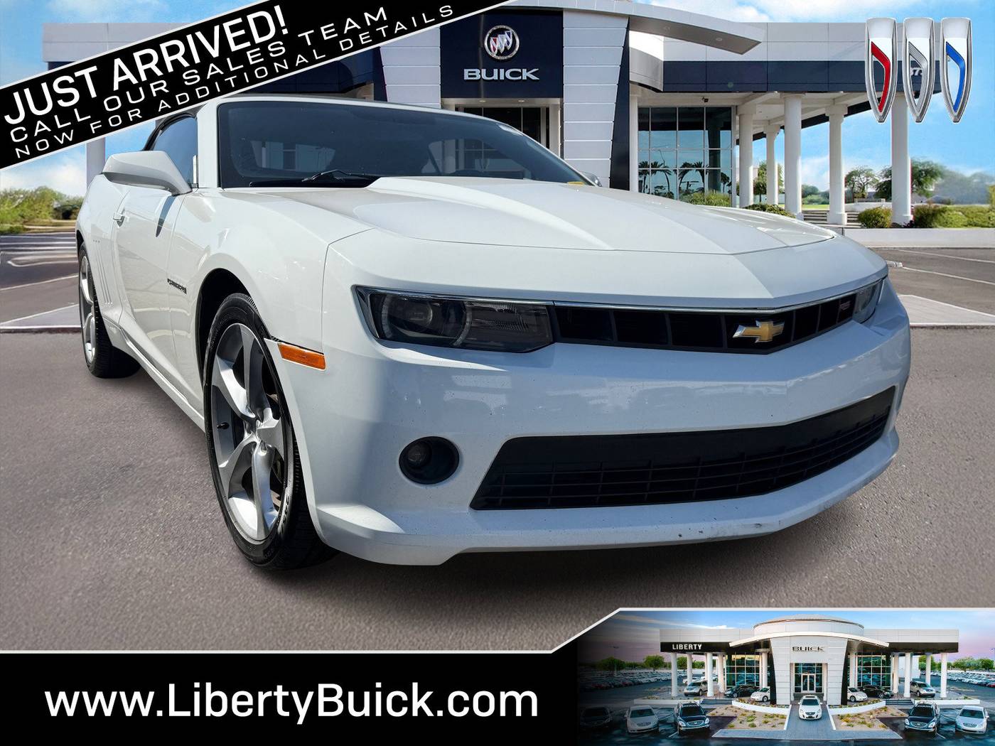 2015 Chevrolet Camaro 1LT — Convertible — 126,129 mi — Peoria, AZ
