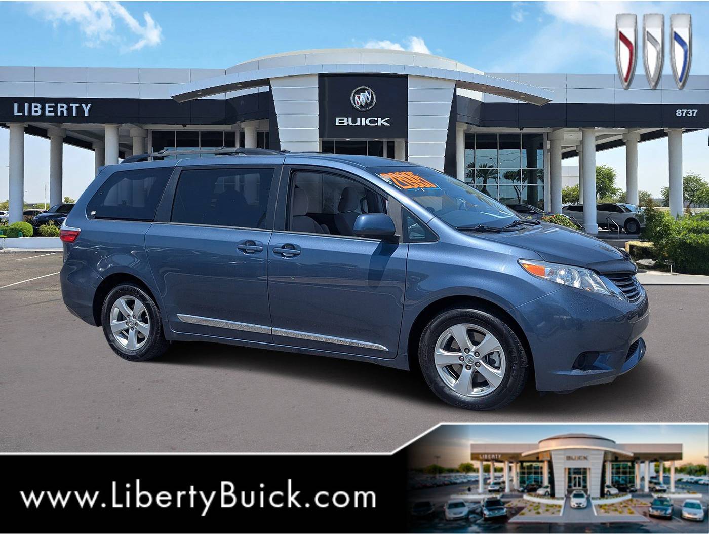 2017 Toyota Sienna LE — Minivan — 61,230 mi — Peoria, AZ