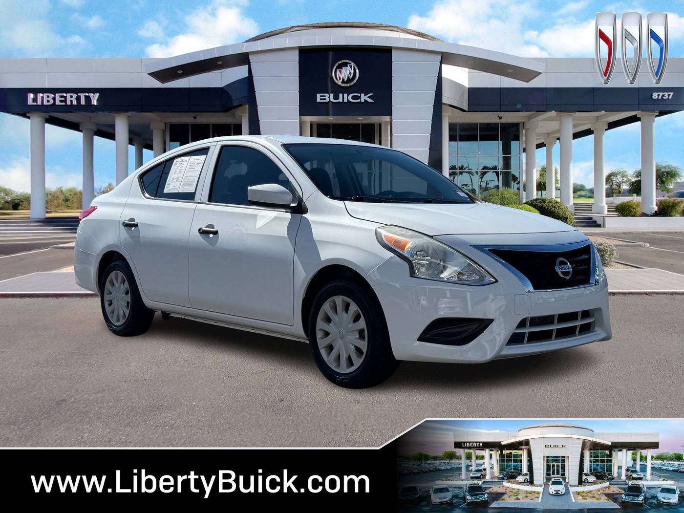 2018 Nissan Versa S Plus — Sedan — 23,128 mi — Peoria, AZ