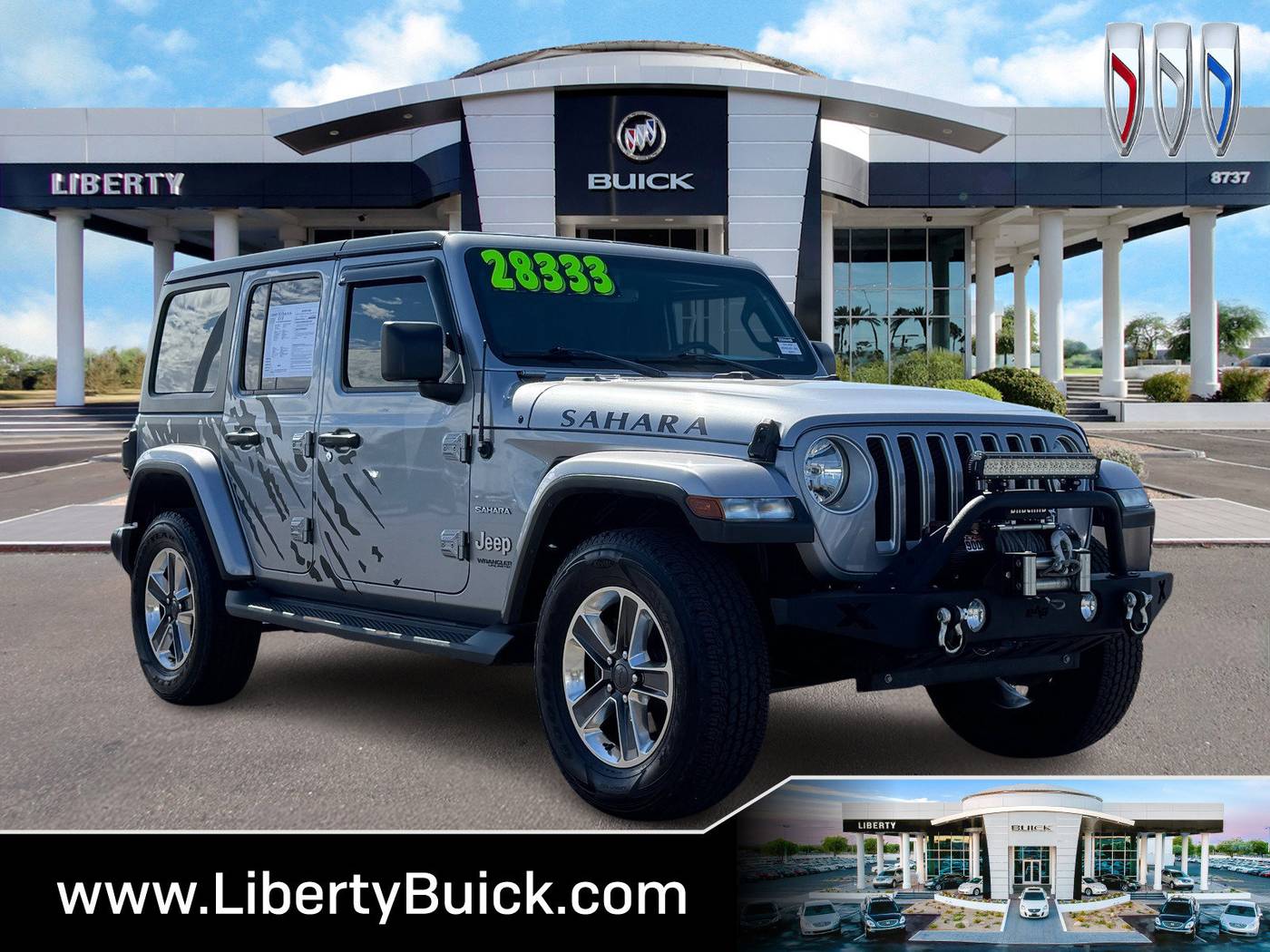 2019 Jeep Wrangler Sahara — SUV — 94,326 mi — Peoria, AZ