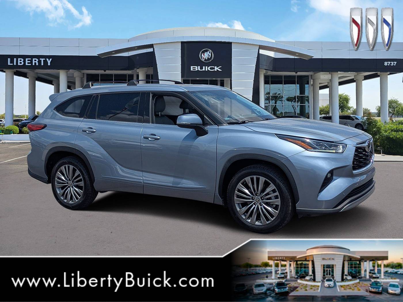 2021 Toyota Highlander Platinum — SUV — 23,641 mi — Peoria, AZ