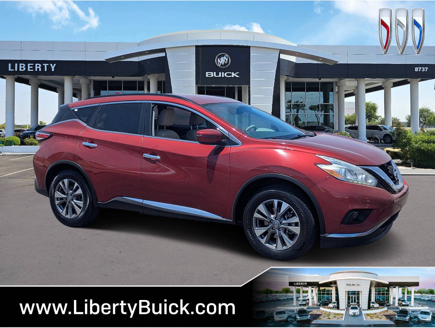 2017 Nissan Murano S — SUV — 132,834 mi — Peoria, AZ