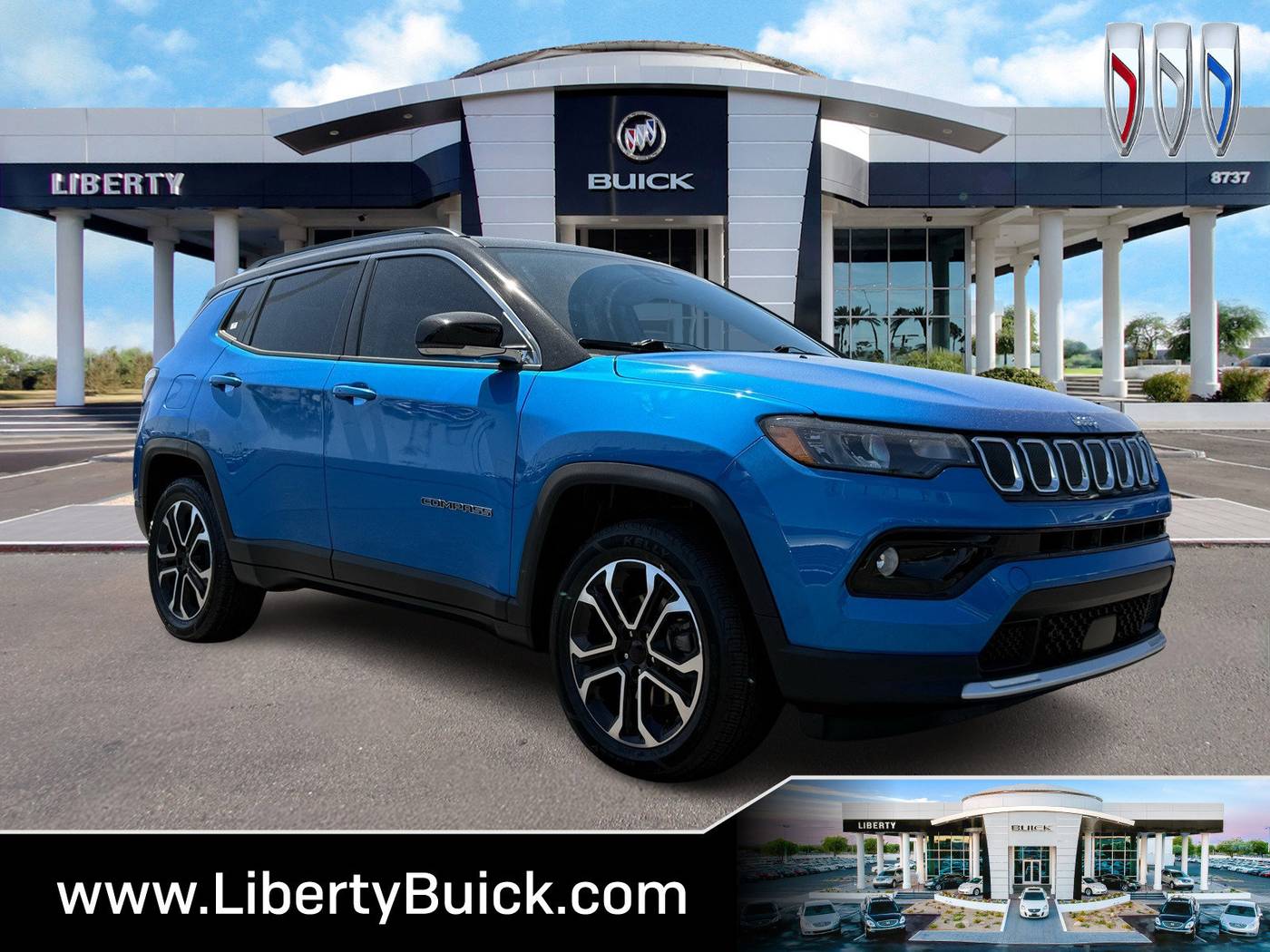 2022 Jeep Compass Limited — SUV — 34,500 mi — Peoria, AZ