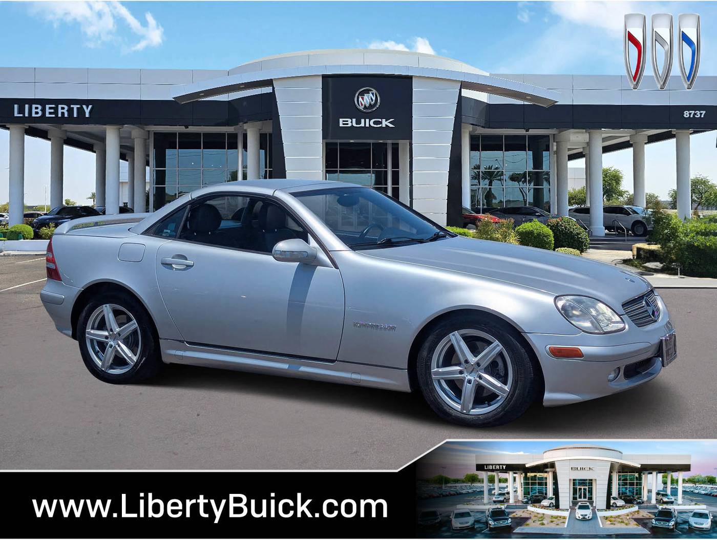 2002 Mercedes-Benz SLK SLK 230 Kompressor — Convertible — 97,210 mi — Peoria, AZ