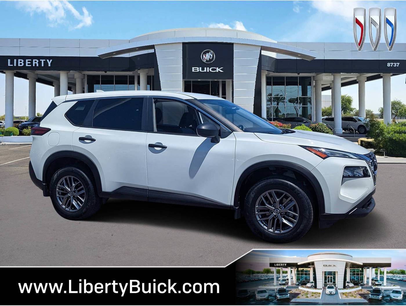 2021 Nissan Rogue S — SUV — 42,046 mi — Peoria, AZ