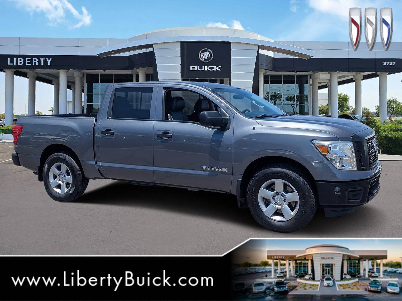 2018 Nissan Titan S — Pickup Truck — 51,255 mi — Peoria, AZ