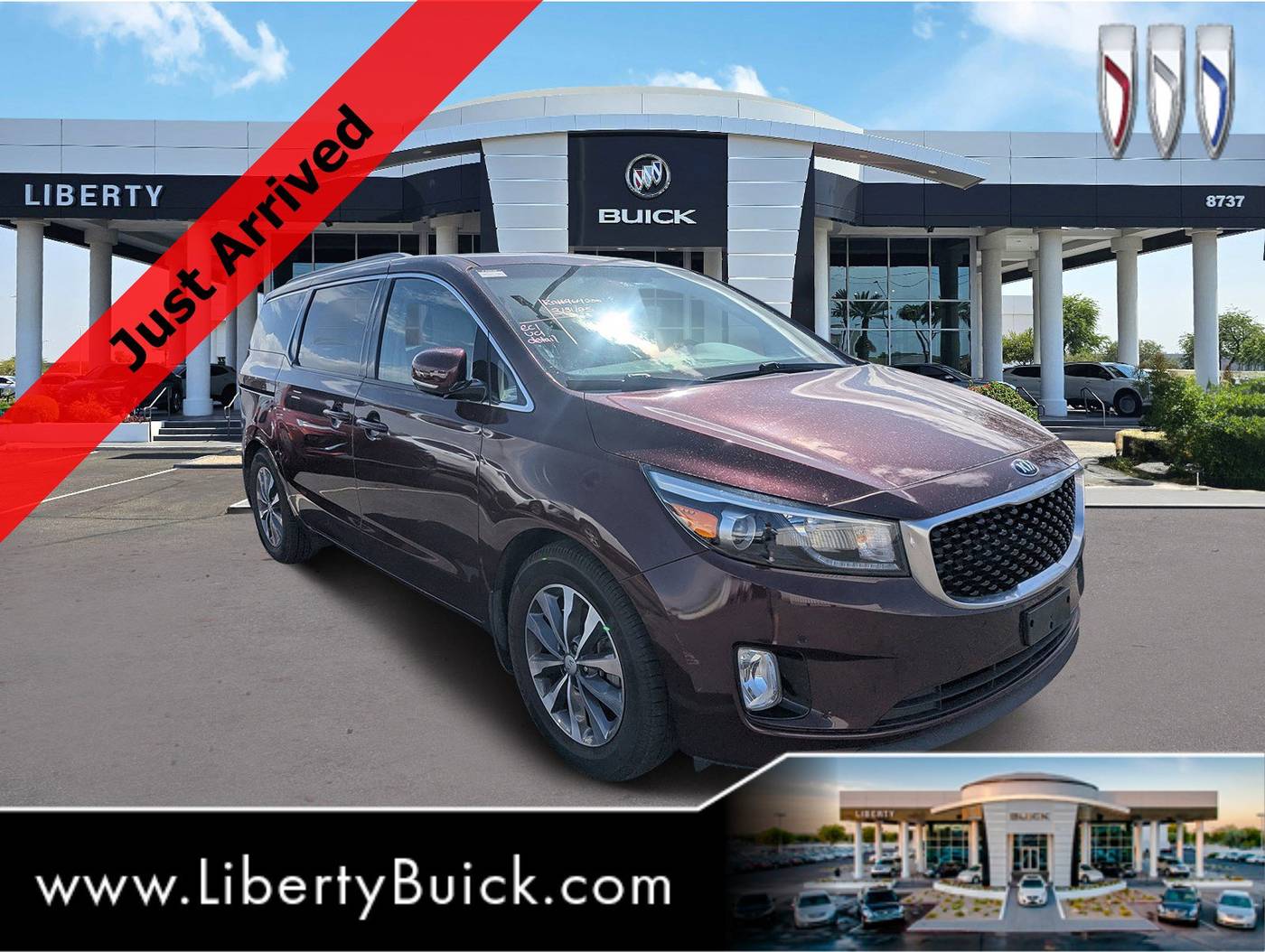 2017 Kia Sedona SX — Minivan — 21,822 mi — Peoria, AZ