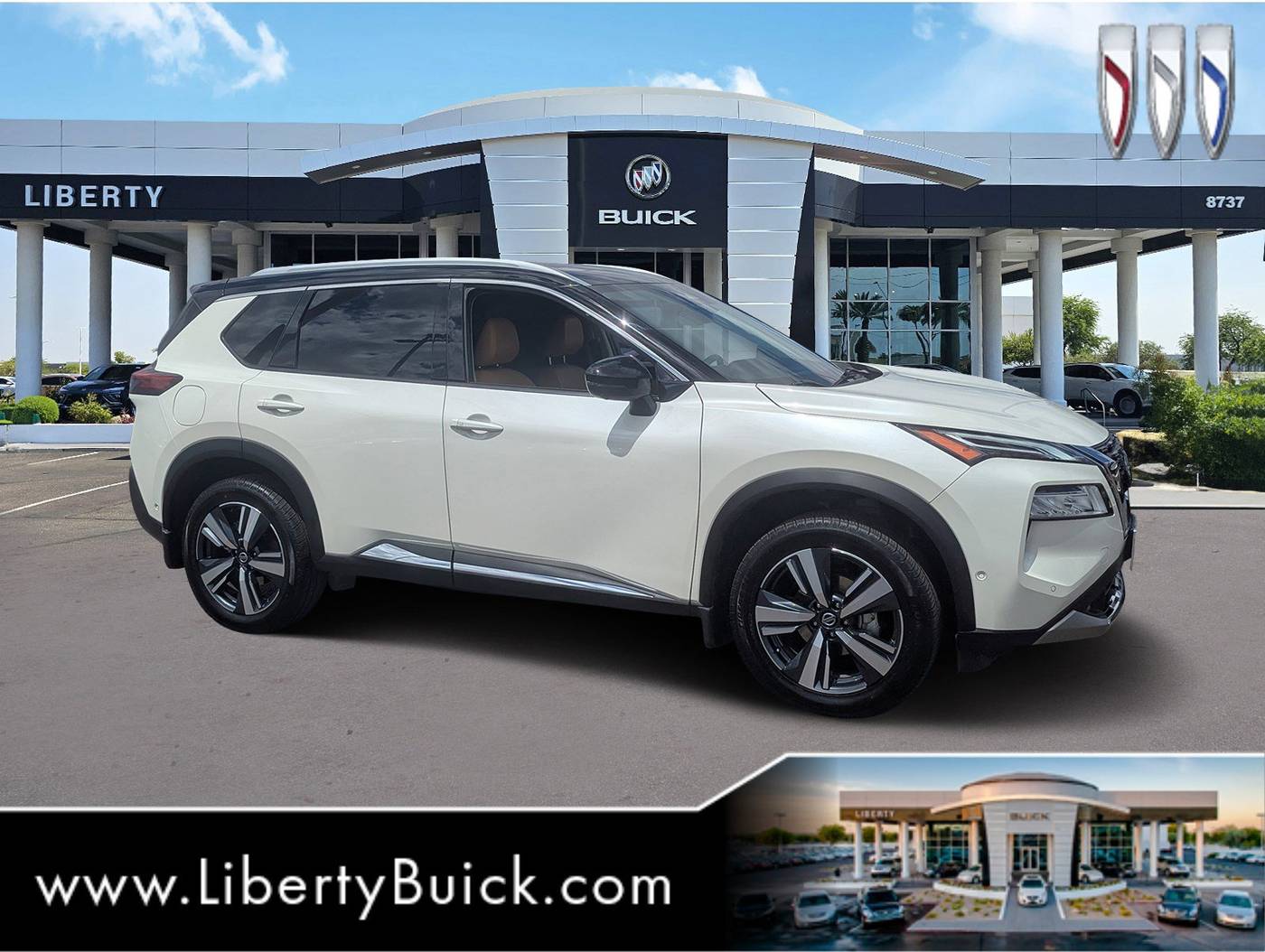 2021 Nissan Rogue Platinum — SUV — 42,212 mi — Peoria, AZ