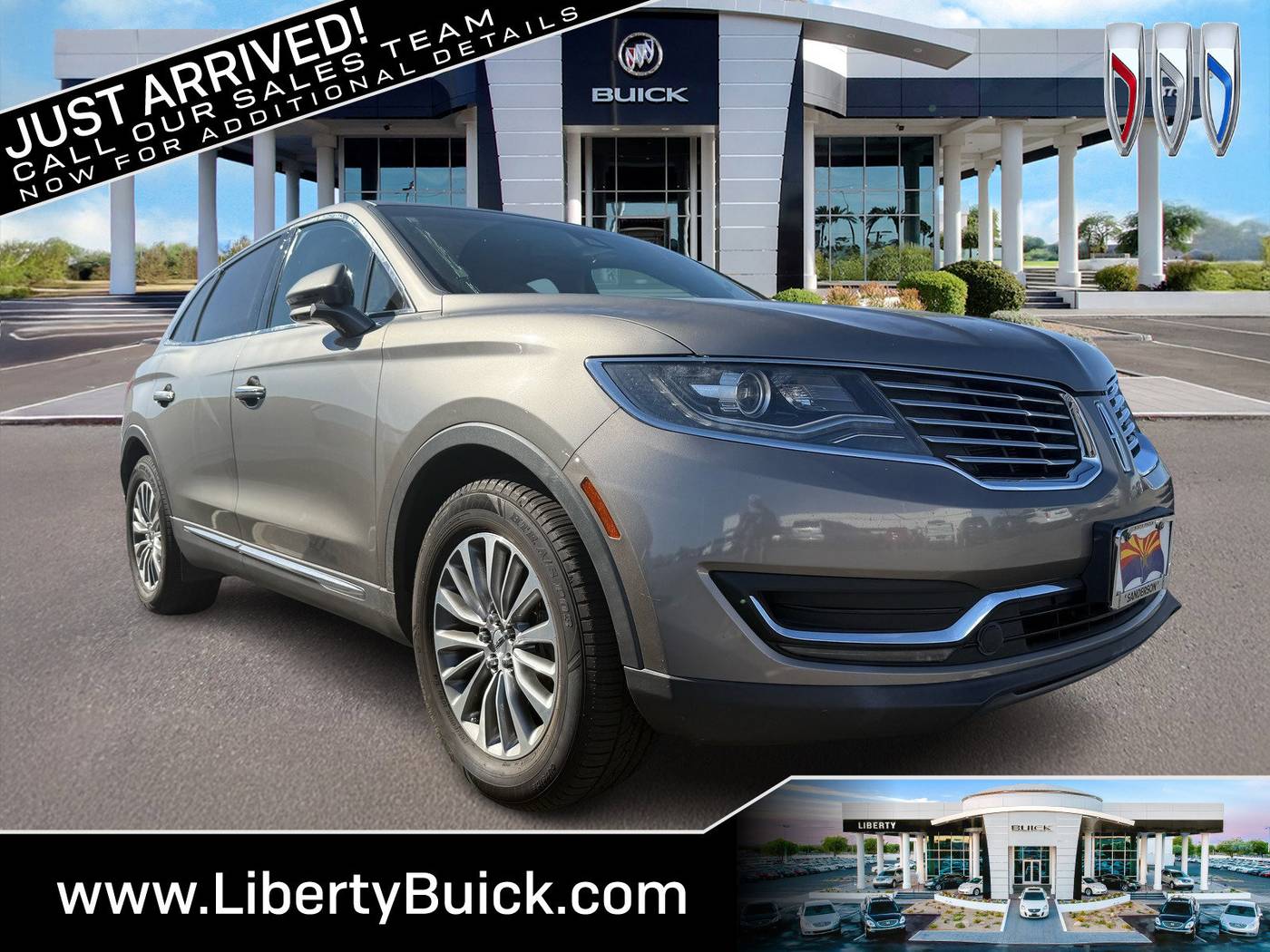 2017 Lincoln MKX Select — SUV — 62,474 mi — Peoria, AZ