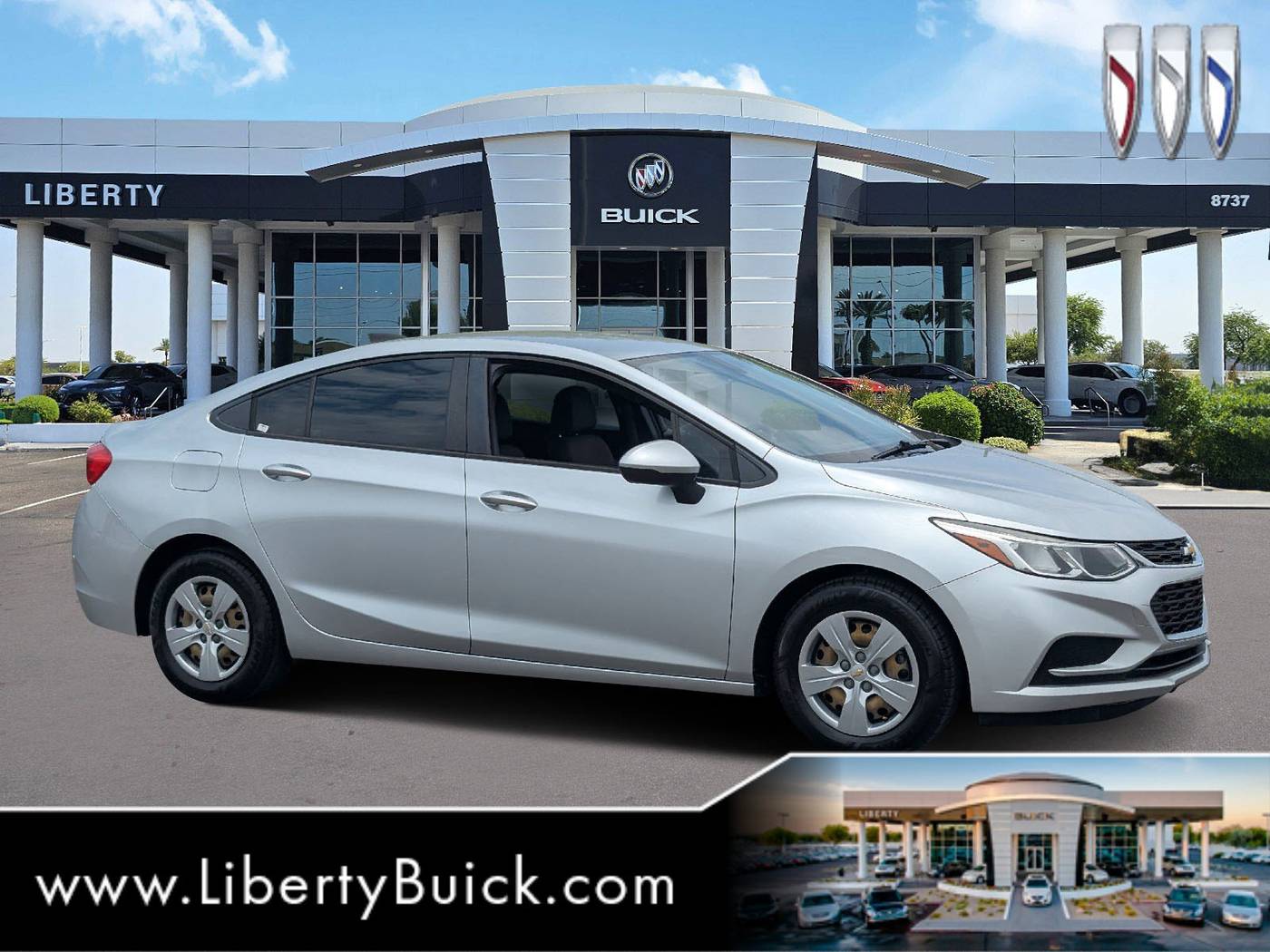 2016 Chevrolet Cruze LS — Sedan — 100,628 mi — Peoria, AZ