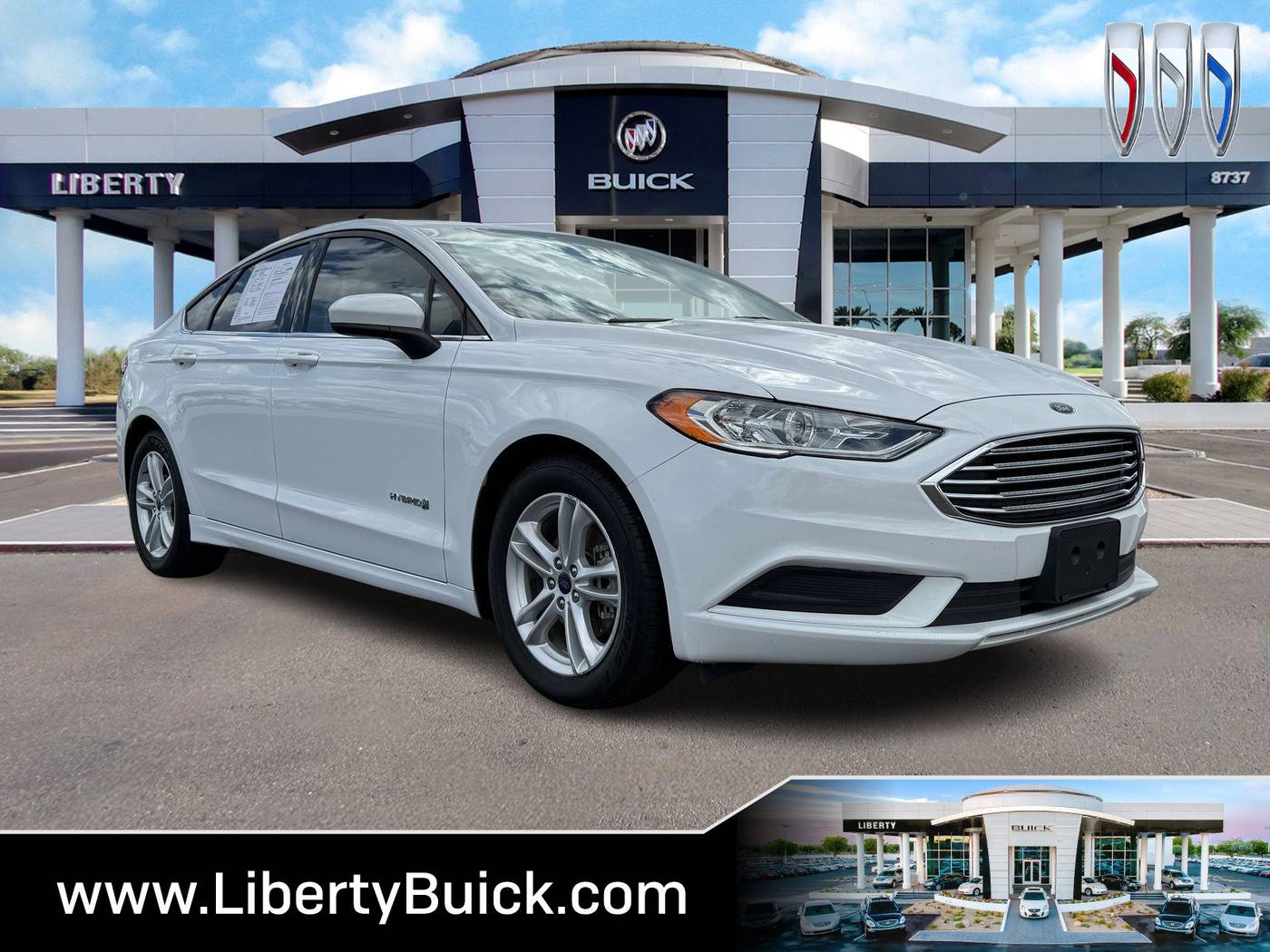 2018 Ford Fusion Hybrid S — Sedan — 60,483 mi — Peoria, AZ