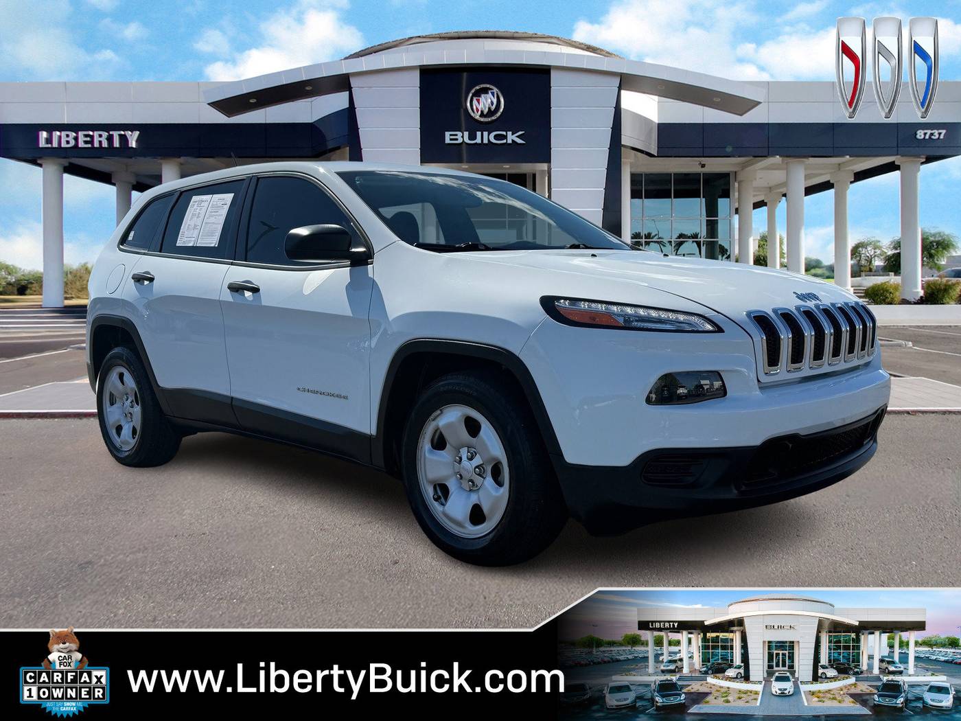 2016 Jeep Cherokee Sport — SUV — 58,103 mi — Peoria, AZ