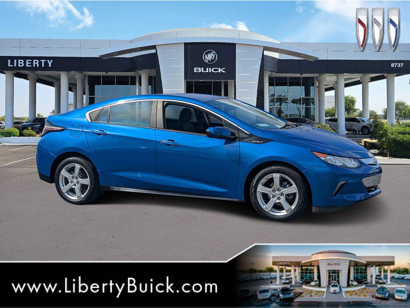 2017 Chevrolet Volt LT — Sedan — 52,301 mi — Peoria, AZ