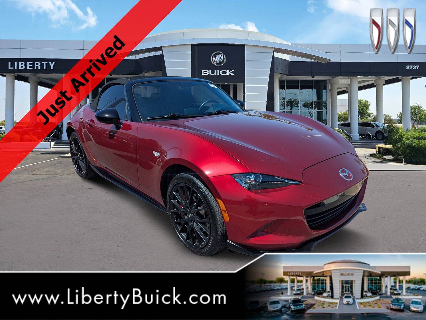 2022 Mazda MX-5 Miata Club — Convertible — 39,416 mi — Peoria, AZ