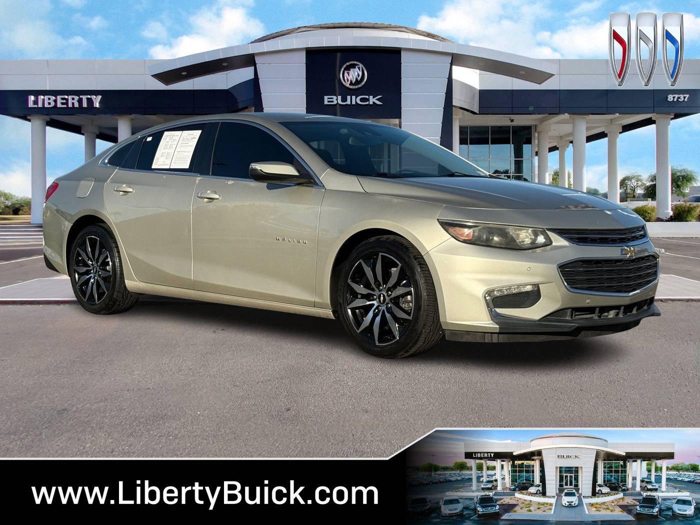 2016 Chevrolet Malibu LT — Sedan — 109,818 mi — Peoria, AZ